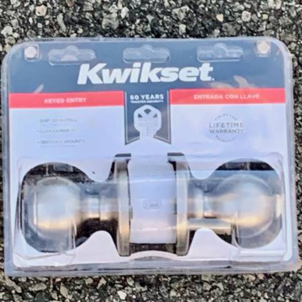 Kwikset Keyed Entry Door Knob